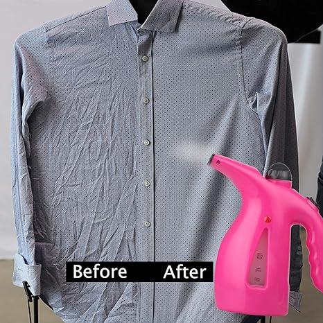Fast Heat-up Portable Handheld Garment/Facial Vapor Steamer Iron Brush for Home and Travel Handy (Multicolour)‌