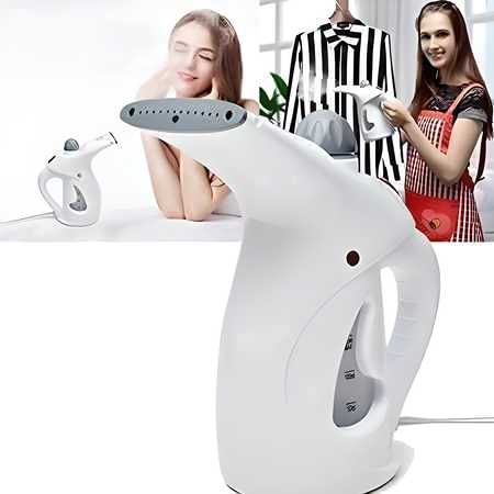 Fast Heat-up Portable Handheld Garment/Facial Vapor Steamer Iron Brush for Home and Travel Handy (Multicolour)‌
